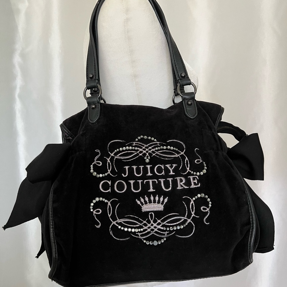 Juicy Couture Black Tote Bag